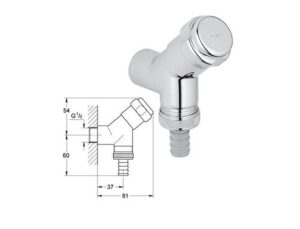 PRIKLJUČAK ZA VEŠ MAŠINU EGGEMANN - GROHE 41010000