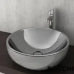 LAVABO ROMA 45x45 SILVER BOCCHI