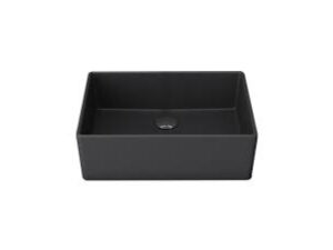 LAVABO SOTTILE 38x38 CRNI MAT SQUARE BOCCHI