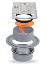 SLIVNIK VERTIKALNI Ø50 SUVI - METALEX SS100