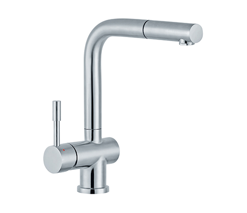 BATERIJA ZA SUDOPERU 2 CEVI STEEL - ROSAN JS38601