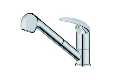 BATERIJA ZA SUDOPERU SA IZVLAČNIM TUŠEM KING - ROSAN J385001