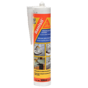SILIKON SANITARNI BELI 300ML - SIKA