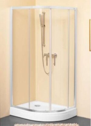 TUŠ KABINA TKP 80X100 S/K SQ LINE - KOLPA SAN 511480