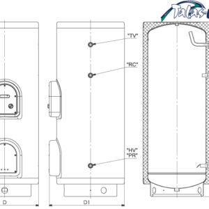 BOJLER 200L TALAS EB ELIT - Image 2