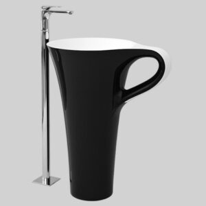 LAVABO CUP STH CRNI OSL004 ARTCERAM IT