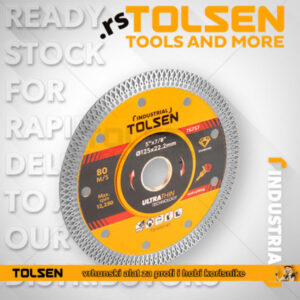 PLOČA REZNA DIJAMANTSKA 115x22.2 PLETENICA TOLSEN 76756 - Slika 1