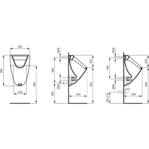PISOAR EUROVIT SA SKRIVENIM DOVODOM - IDEAL STANDARD - Image 2