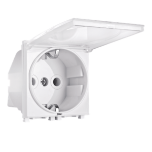 PRIKLJUČNICA DVOPOLNA SA POKLOPCEM - ALING CONEL PP653.OT - Slika 1