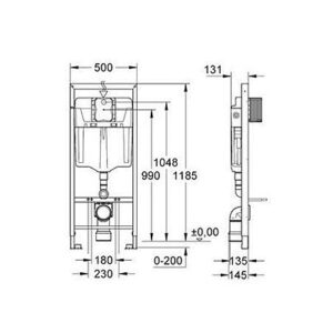 VODOKOTLIĆ UGRADNI RAPID SL - GROHE 38528001 - Slika 3